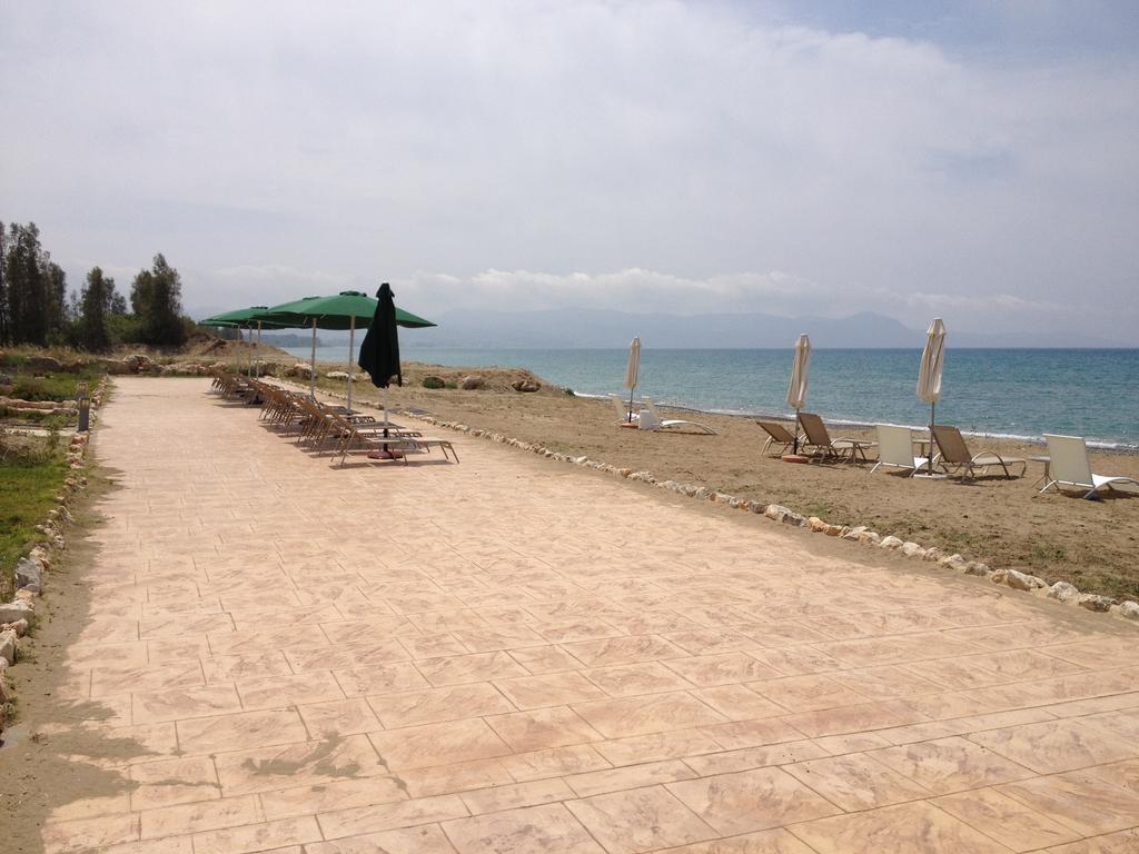 Villa Lalianda Sandy Beach Villas - Private Pool - Jacuzzi - Private Beach Area Polis Buitenkant foto