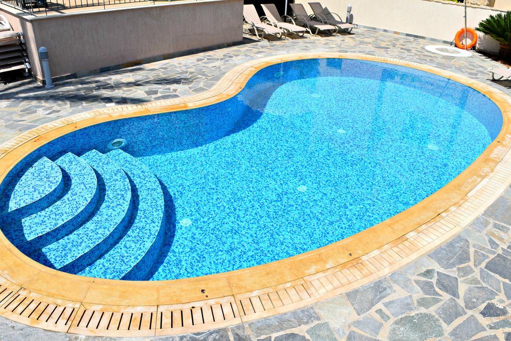 Villa Lalianda Sandy Beach Villas - Private Pool - Jacuzzi - Private Beach Area Polis Buitenkant foto