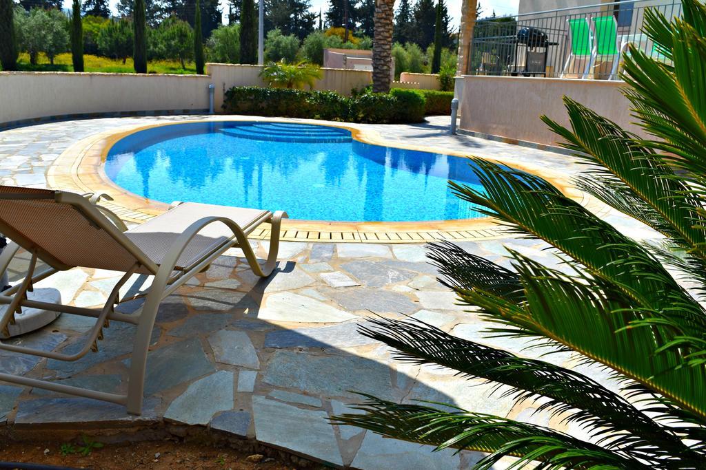 Villa Lalianda Sandy Beach Villas - Private Pool - Jacuzzi - Private Beach Area Polis Buitenkant foto